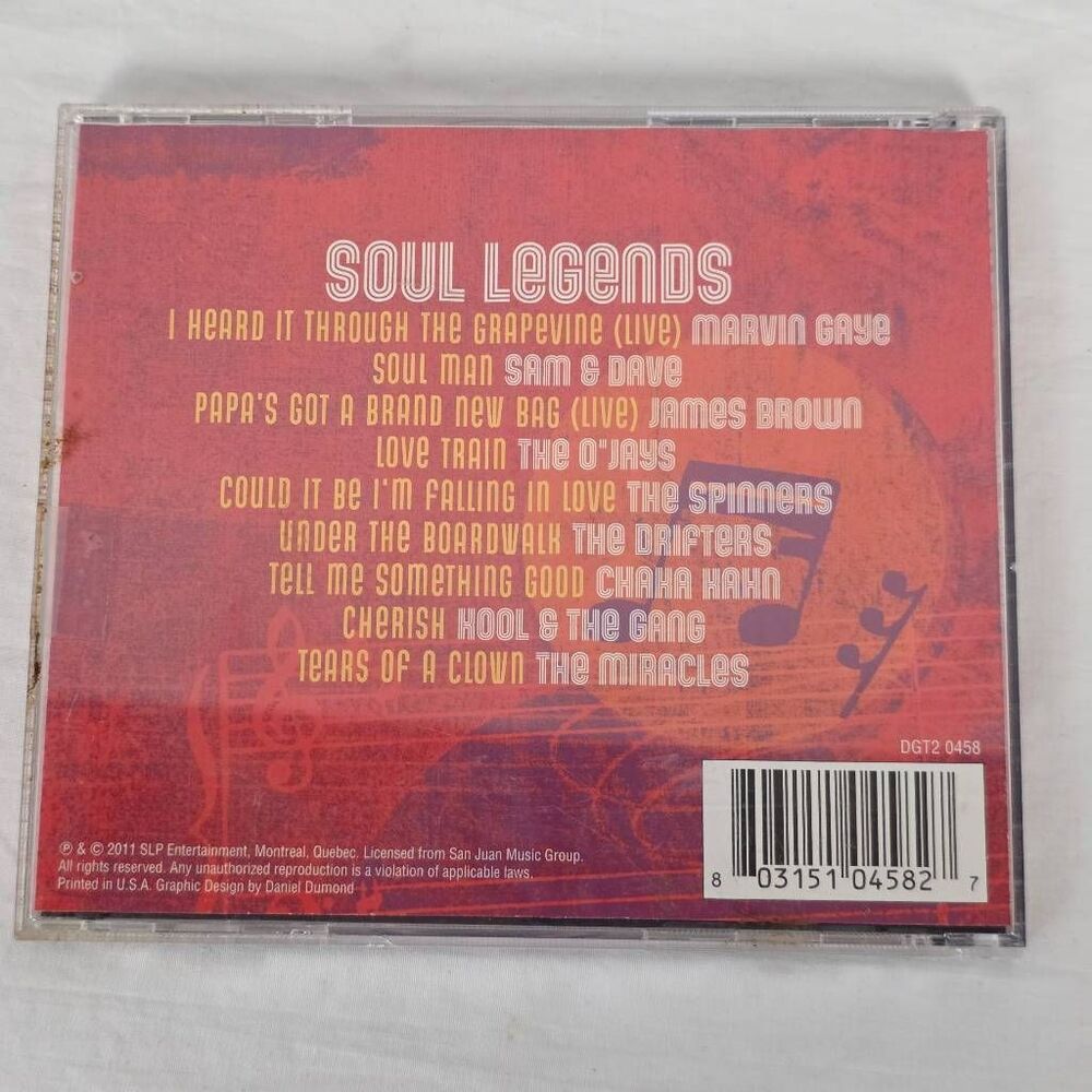Soul Legends Compilation CD Album - Picture 3 of 3